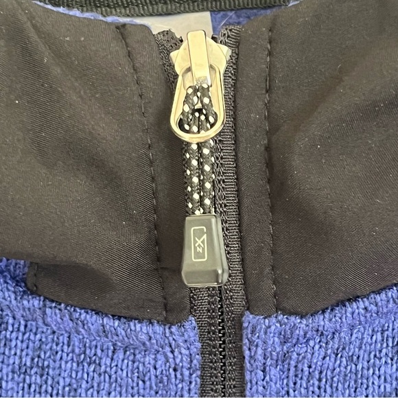 Zeroxposur Mid-weight Fleece Hooded Jacket IRIS SPARK Women's Size Medium Blue - Picture 2 of 12